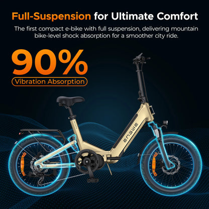 ENGWE L20 3.0 Pro Fat Tire Electric Bicycle
