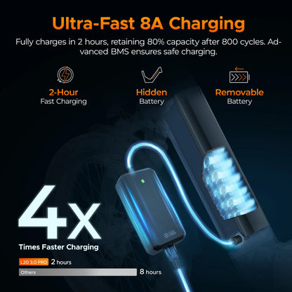 ENGWE L20 3.0 Pro Fat Tire Electric Bicycle