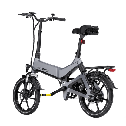HITWAY Electric Bike 250W Foldable Pedal Assist E Bike